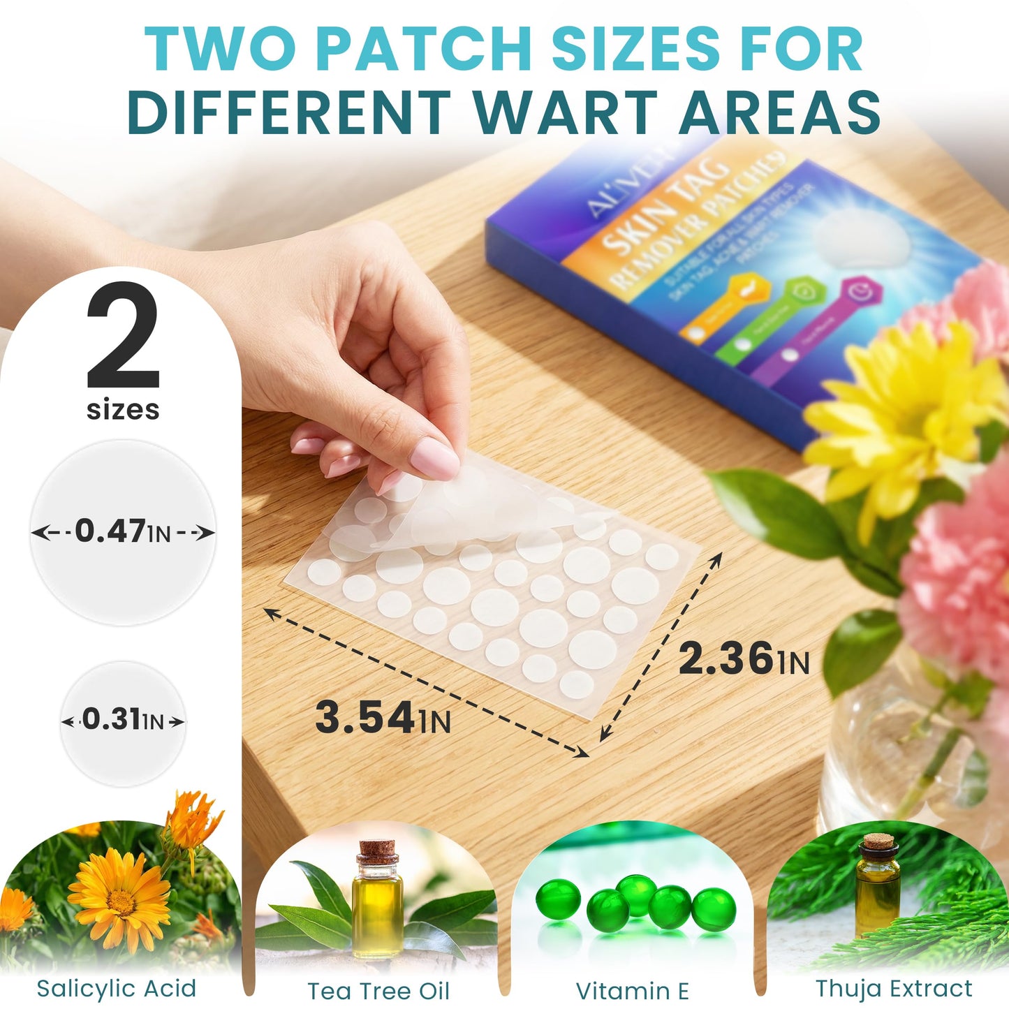 Premium 180 PCS Cosmetic Adhesive Patches Waterproof & Invisible Stickers Gentle and Skin Friendly Design, Easy to Apply Suitable for All Skin Types