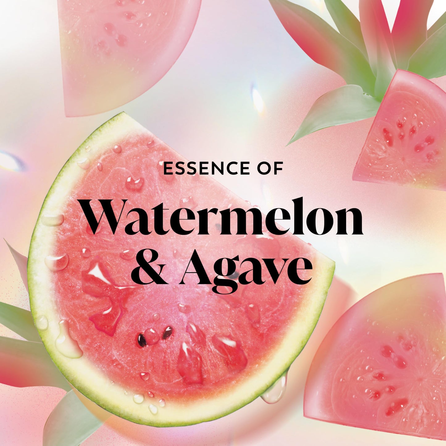 Olay Body Wash for Women, Fresh Radiance, Refreshing & Renewing, Made with Plant Based Cleansers, B3 Botanical Complex, For All Skin Types, Watermelon & Agave Scent, 33 fl oz (Pack of 4)