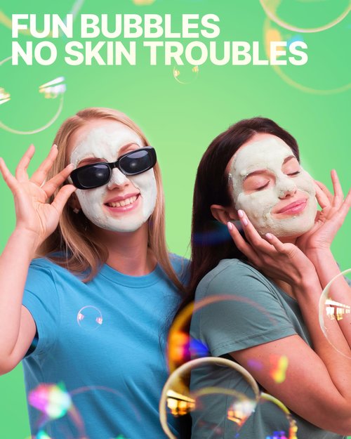 WONDER FAMILY Korean Carbonated Bubble Clay Mask for Face – Black Head Remover for Face – Deep Pore Cleansing Mask – Facial Blackhead Remover Mask – Pack 14 Korean Face Masks Skincare