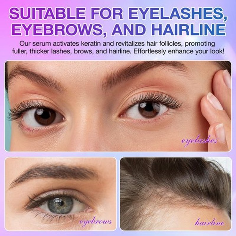 Lash Serum - Rapid Eyelash Growth Serum,eyelash serum,Lash Enhancing Serum for Eyelash Growth Thickness,Boost Thicker, Fuller, and Longer Lashes 5ml