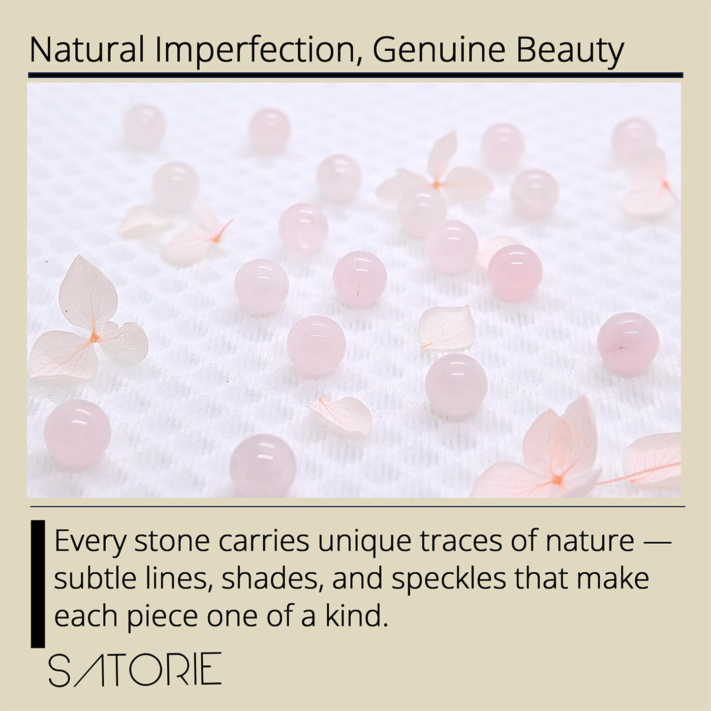 Satorie Organic Castor Oil with Rose Quartz Rollerball - USDA Certified 100% Castor Oil Roll-on for Face, Under Eyes, Brows & Lashes; Deep Moisture, Soothing, Promotes Hair Growth