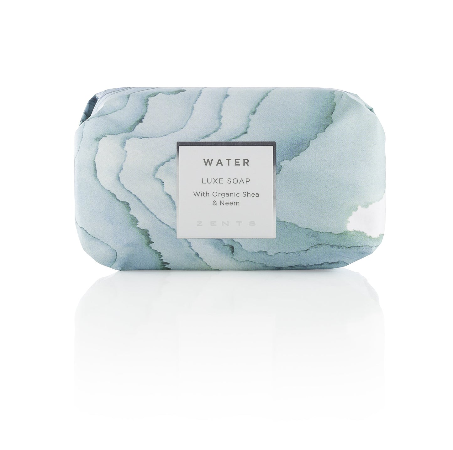 Zents Triple-Milled Luxe Bar Soap (Water Fragrance) 5.7 oz