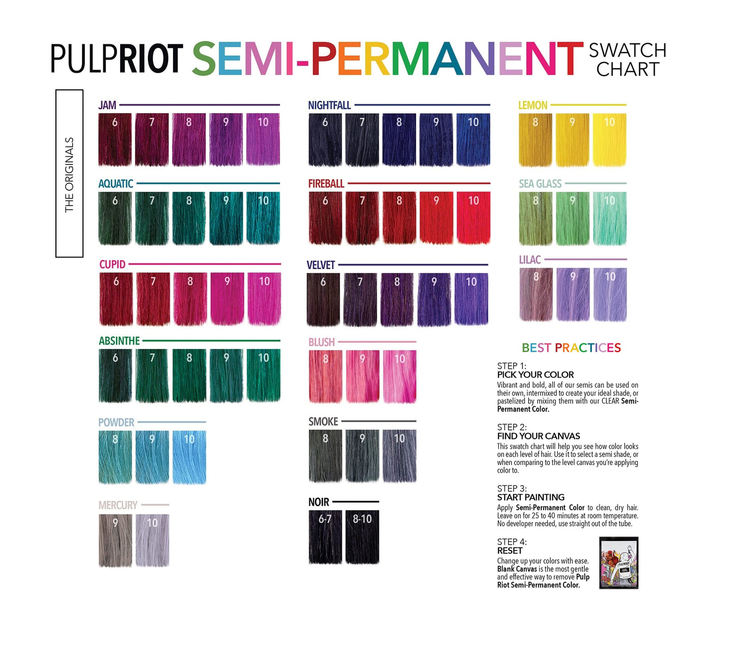 Pulp Riot Semi-Permanent Hair Color 4oz- Powder