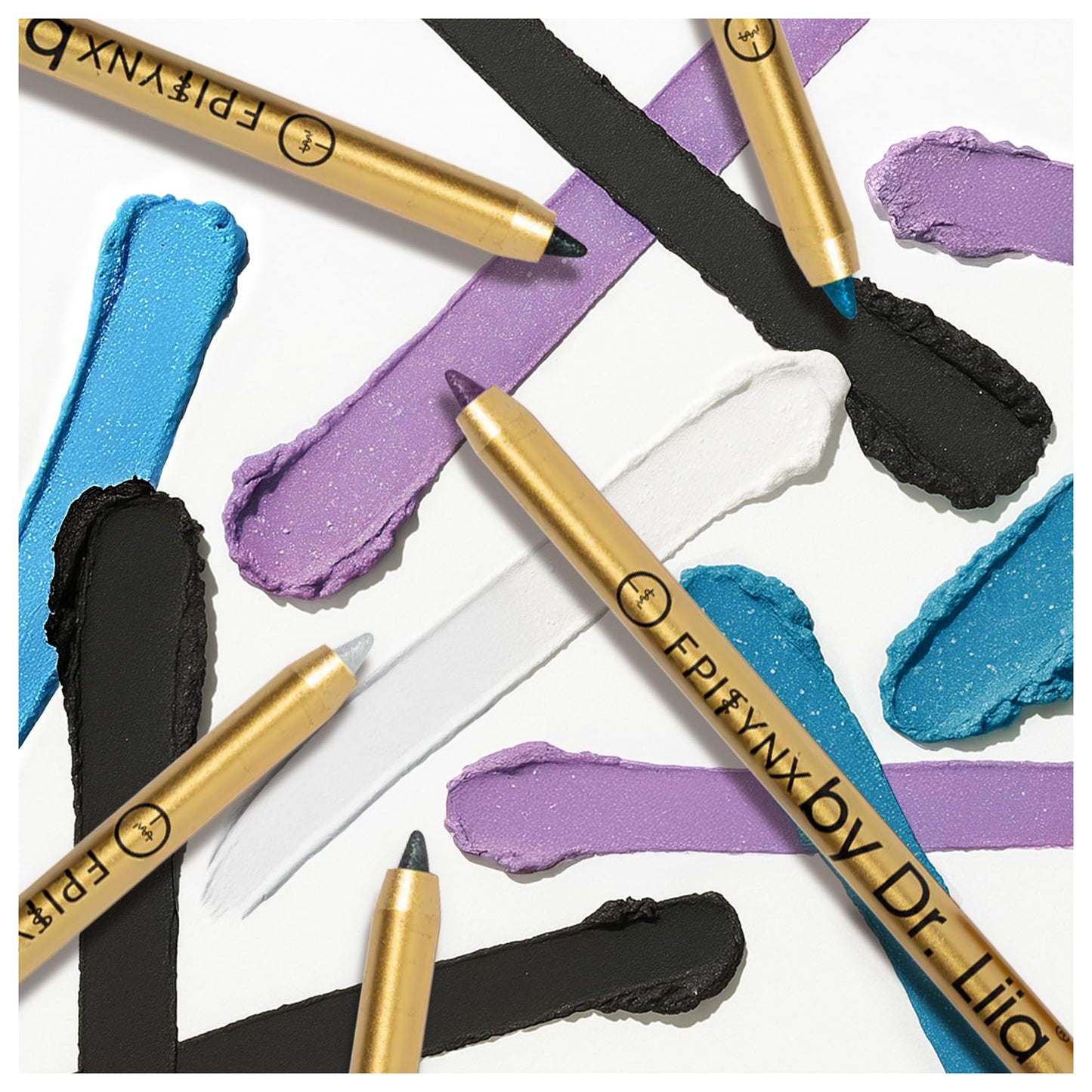 EPILYNX Waterproof Eyeliner Pencil, Smudge-Proof Vegan, Royal Blue Shimmer