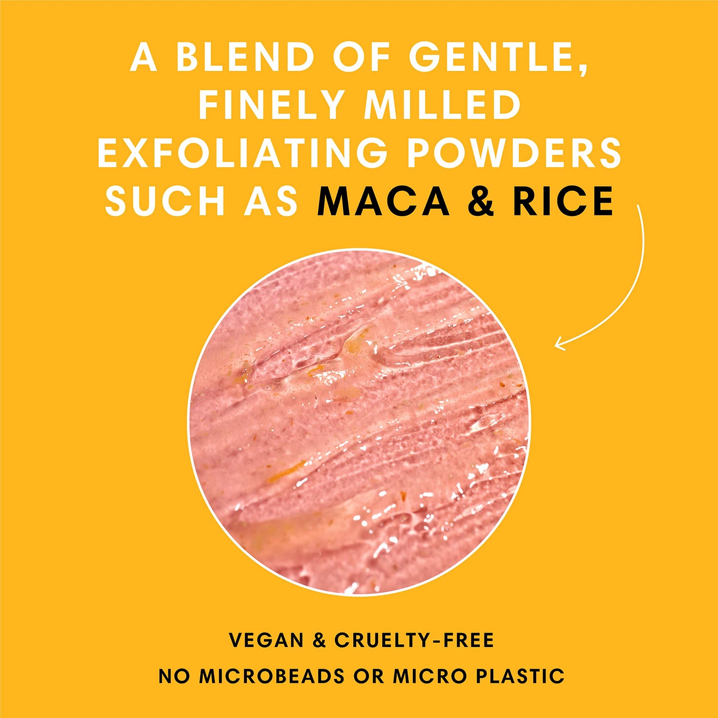 Sweet Chef Ginger + Vitamin C Powershot Polishing Mask - Brightening Face Mask for Dark Spots & Uneven Skin Tone + Maca, Rice Powders & AHA Face Exfoliant & Resurfacing Formula (3.4oz)