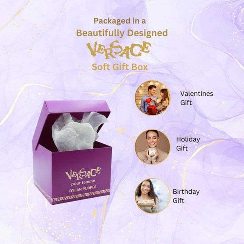Versace Dylan Purple Perfume for Women Mini Gift Set EDP Trio