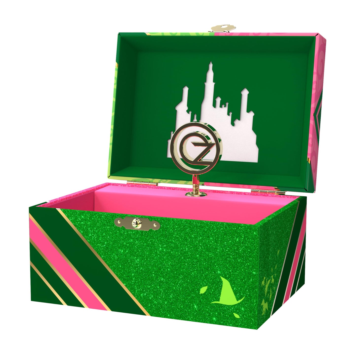 Mini Treasures Wicked Jewelry Box for Girls - Musical Jewelry Box with Spinning Figurine, Wicked Toys for Kids Ages 3-5