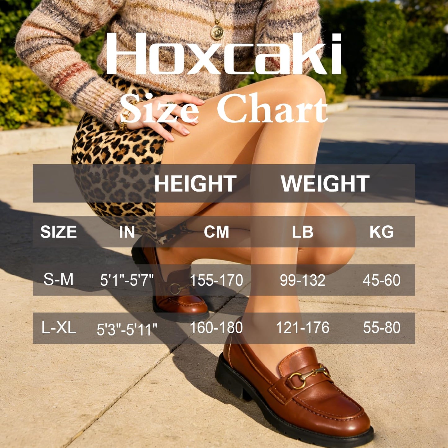 Hoxcaki Shiny Pantyhose for Women 40D Glossy Shimmer Dance Tights