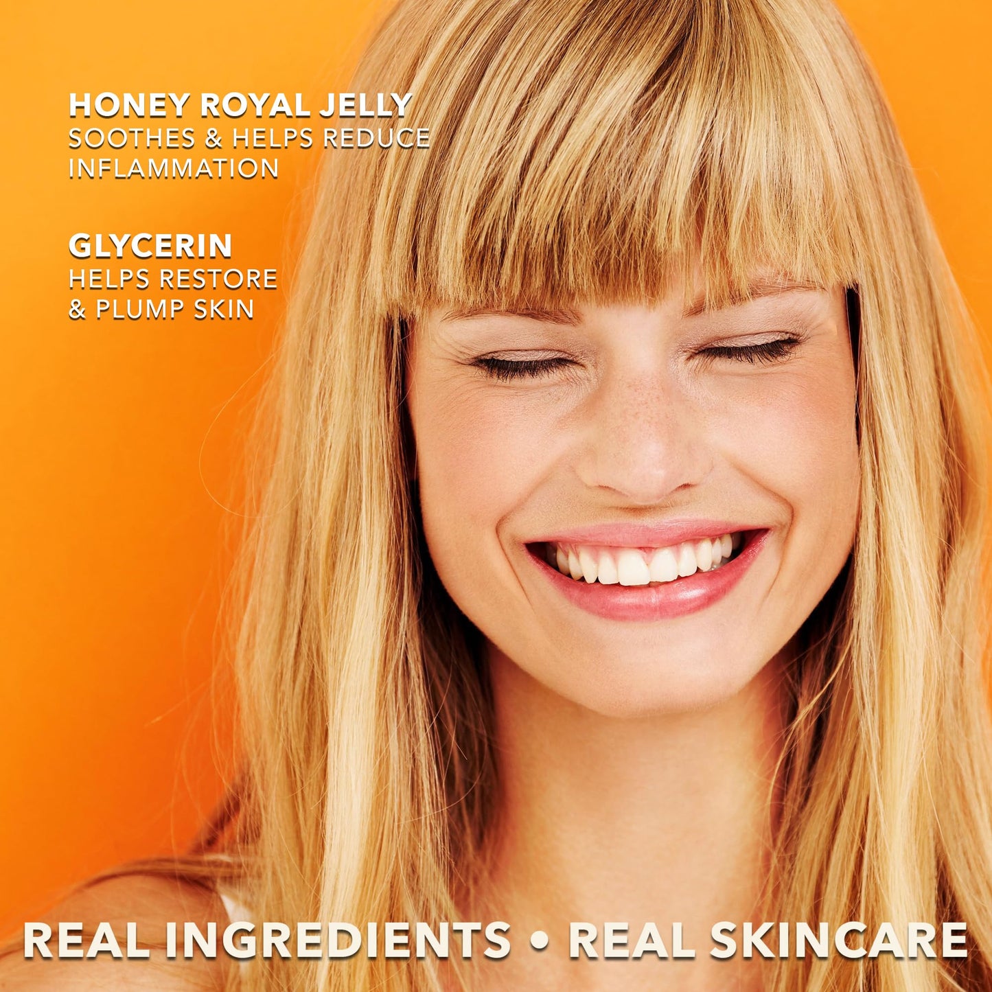 Earth To Skin Honey Royal Jelly Eye Cream - Calming Hydrating Under Eye Care With Glycerin - Eye Moisturizer Cream Brightening Comfort - Daily Use Eye cream Anti Aging Lightweight Formula 0.75 fl oz