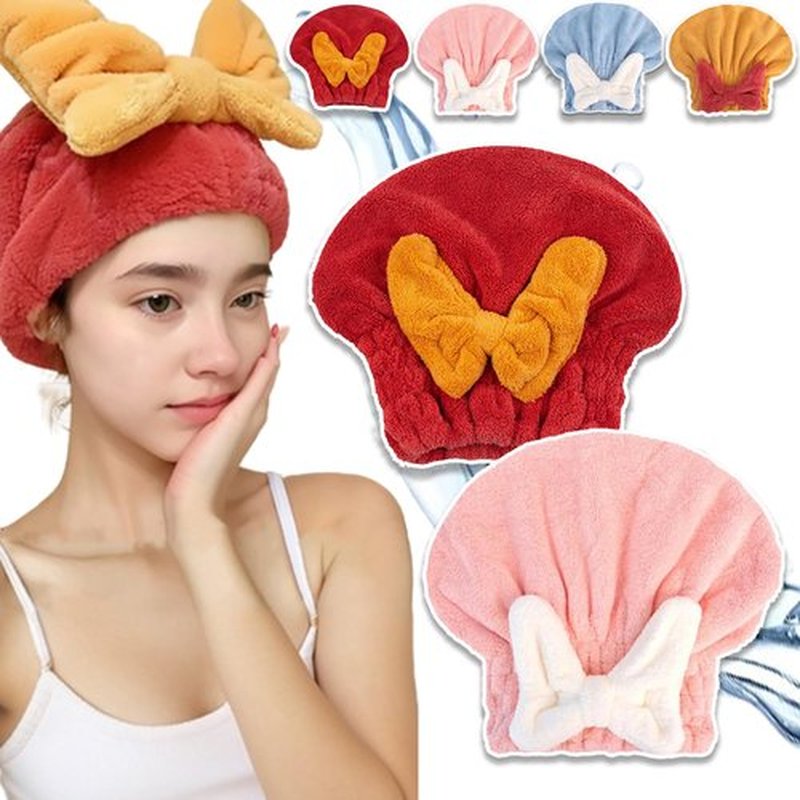 New Super Absorbent Hair Towel Wrap for Wet Hair, Super Absorbent Hair Towel Wrap for Wet Hair, Microfiber Hair Towel Wrap, Hair Towel Wrap for Women, Quick Dry Microfiber Hair Towel (2PCS-D)
