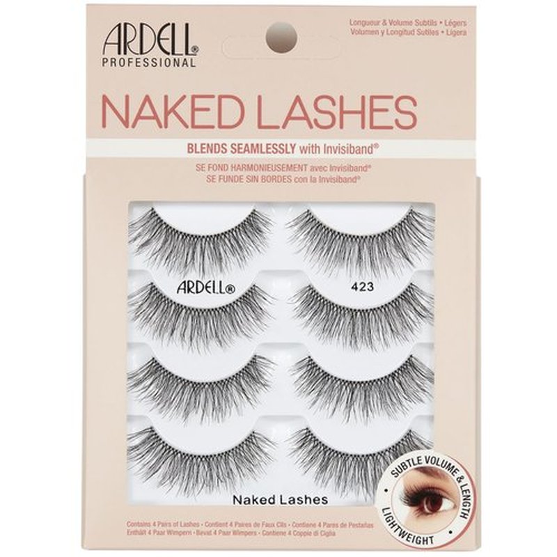 Ardell Naked Lashes 423, 4 Pairs, 1-Pack