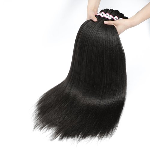 Brown Braiding Hair 8 Packs-26 Inch Long Braiding Hair, Pre Stretched Hair For