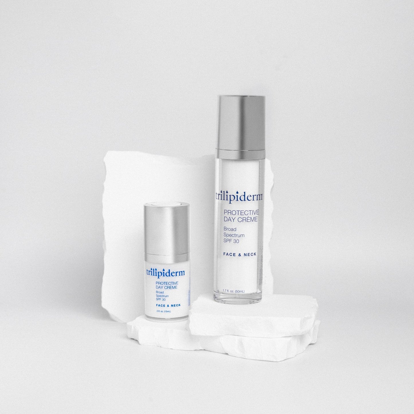Trilipiderm Protective Day Crème SPF 30 2-Pack – Face Moisturizer with Sunscreen, Daily Facial Moisturizer for Dry & Sensitive Skin, Anti Aging Face Cream, 1.7 oz Airless Pump Bottles