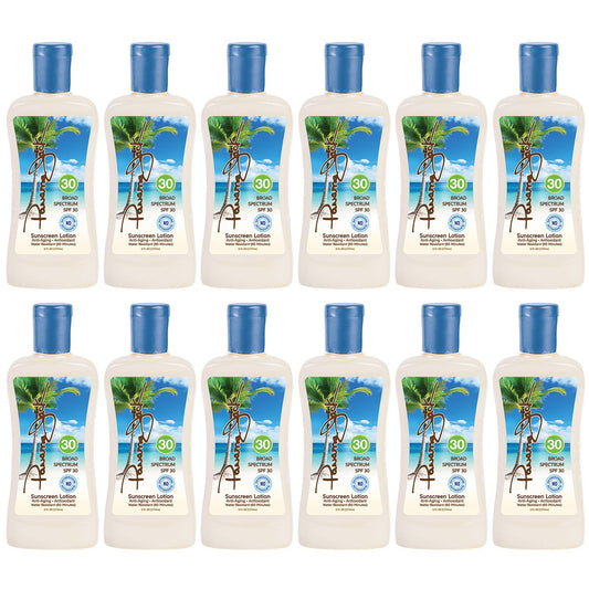 Panama Jack Sunscreen Suntan Lotion - SPF 30, Broad Spectrum UVA/UVB Protection, PABA, Paraben, Gluten & Cruelty Free, 6 FL OZ (Pack of 2)