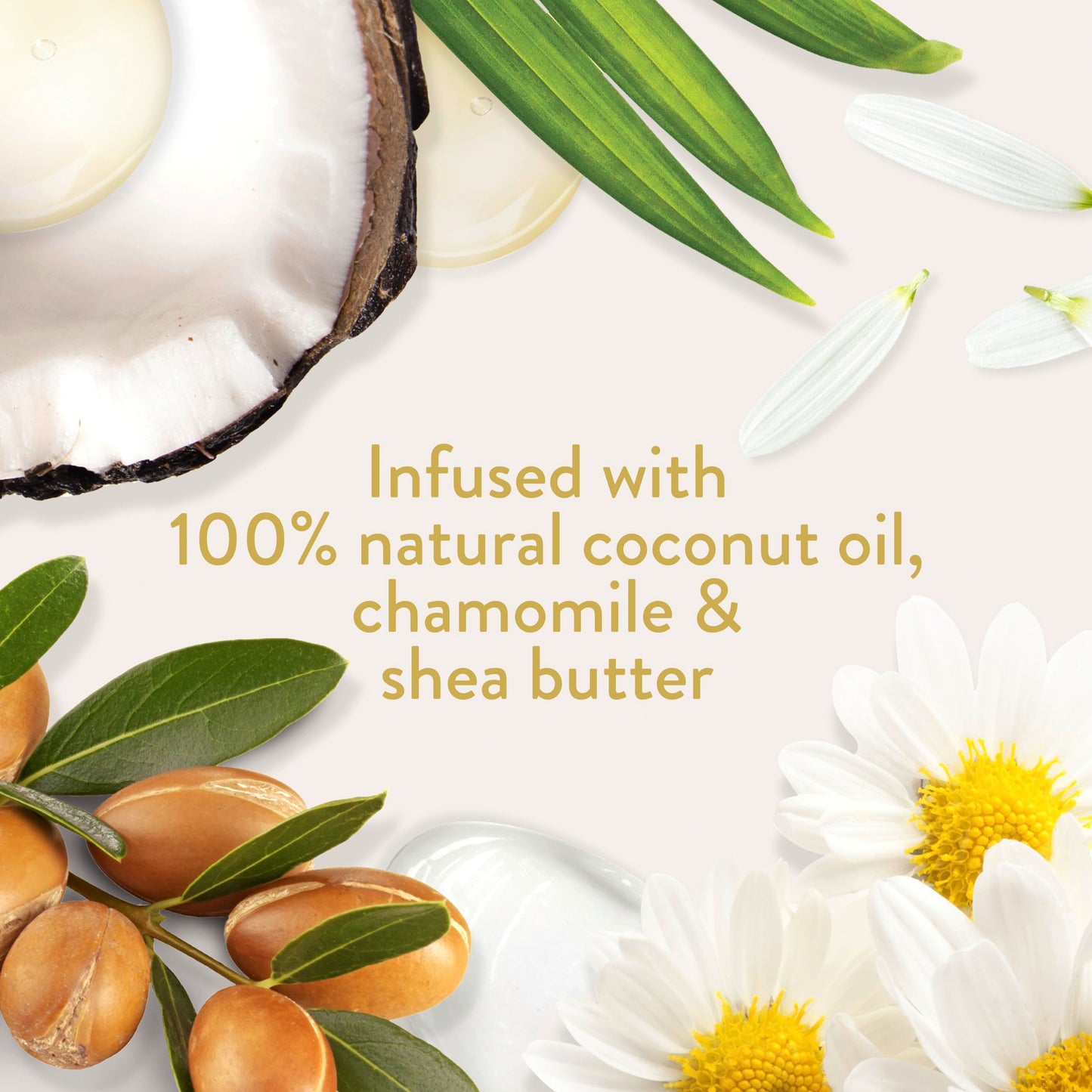 Suave Baby Baby Lotion for All Skin Types, with 100% Natural Coconut Oil, Chamomile & Shea Butter with No Parabens, Dyes 13.5 OZ