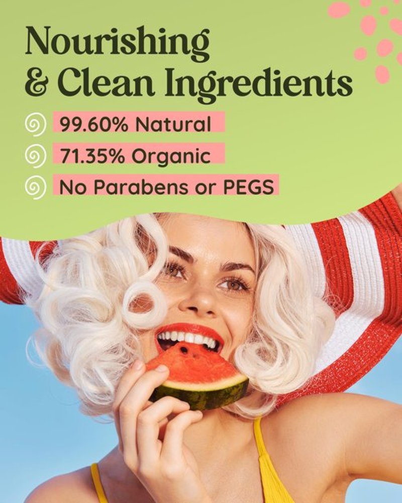 Kids Face Moisturizer - Moisturizing Face Lotion for Kids and Teens - Skincare for Kids with Organic Plant-Based Ingredients - Day/Night Face Cream for Dry or Sensitive Skin (Watermelon)