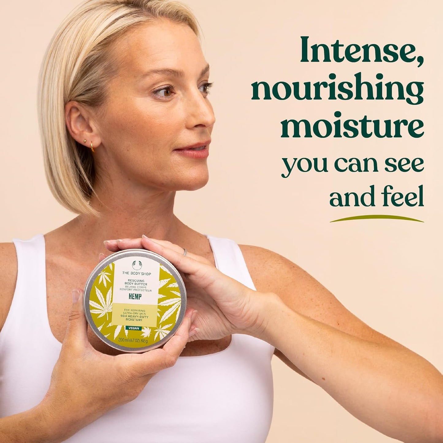 The Body Shop Pink Grapefruit Body Butter – Nourishing & Moisturizing Skincare for Normal Skin – Vegan – 6.75 oz