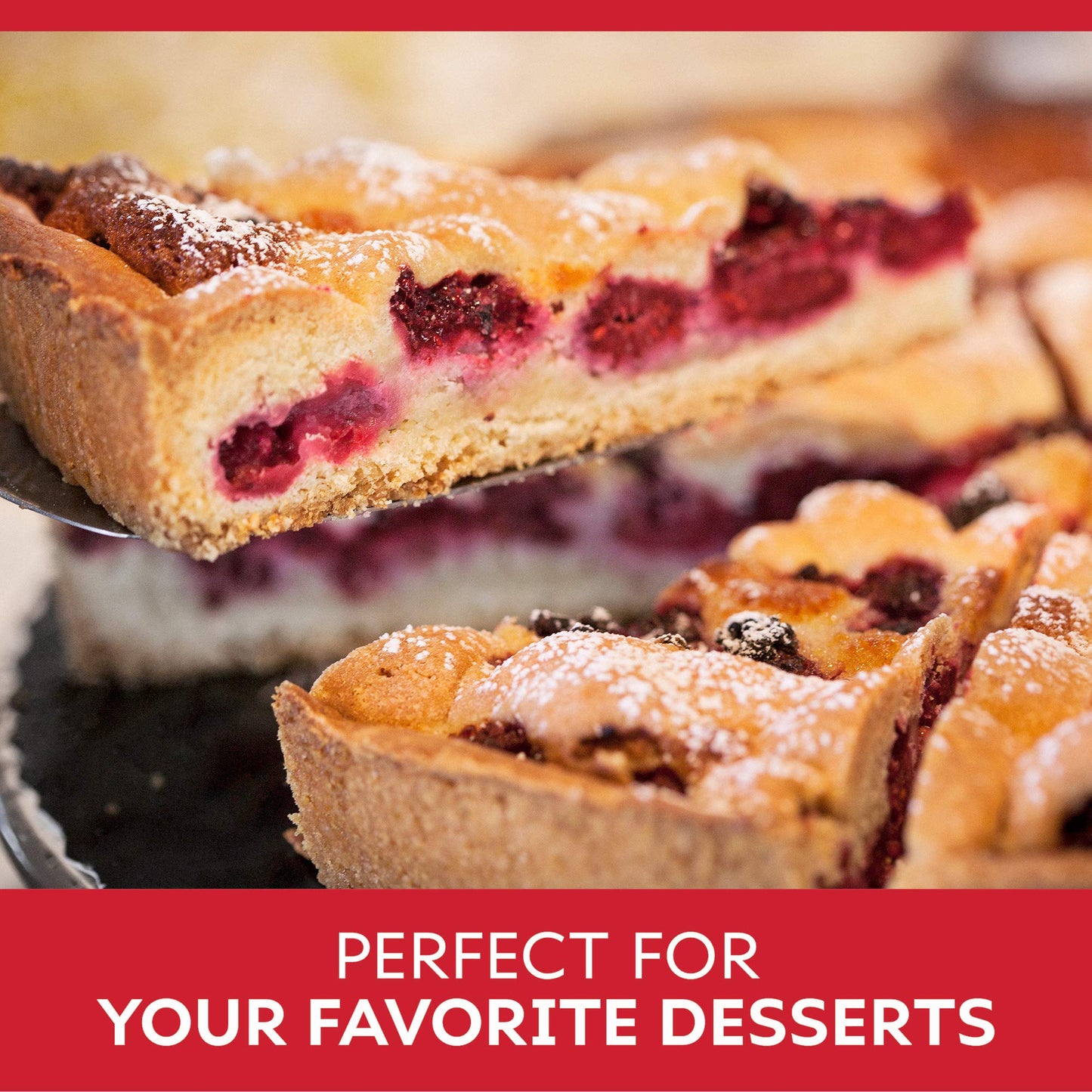 Duncan Hines Comstock Raspberry Pie Filling and Topping, 21 oz. (Pack of 8)