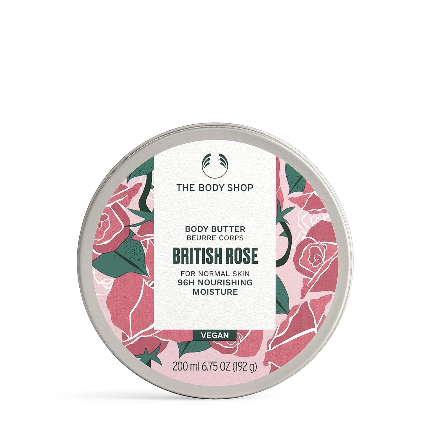 The Body Shop Pink Grapefruit Body Butter – Nourishing & Moisturizing Skincare for Normal Skin – Vegan – 6.75 oz