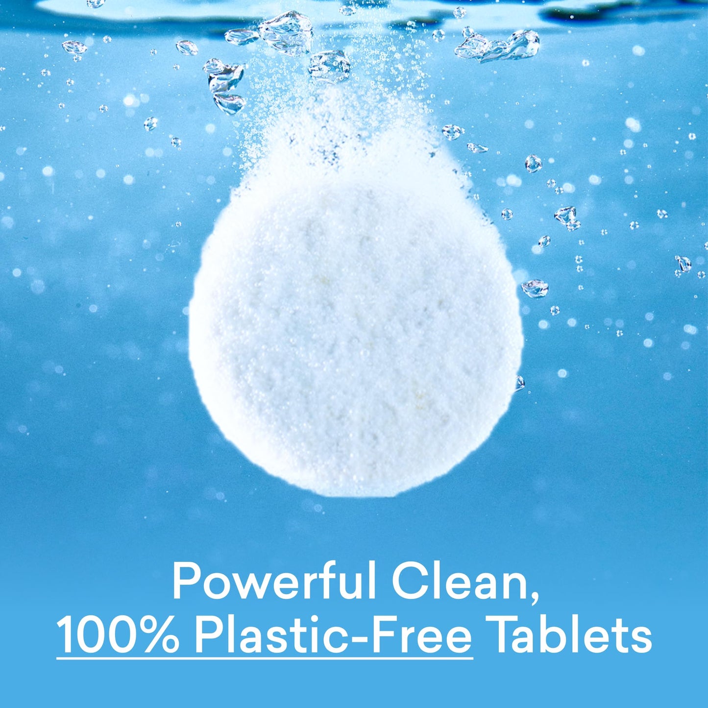 BLUELAND Laundry Detergent Tablets, Starter Set, 60 Count with Tin, Plastic-Free Eco-Friendly, Fragrance Free and Clear, Safe for Sensitive Skin, No Harsh Chemicals, Lifts Tough Stains and Odors
