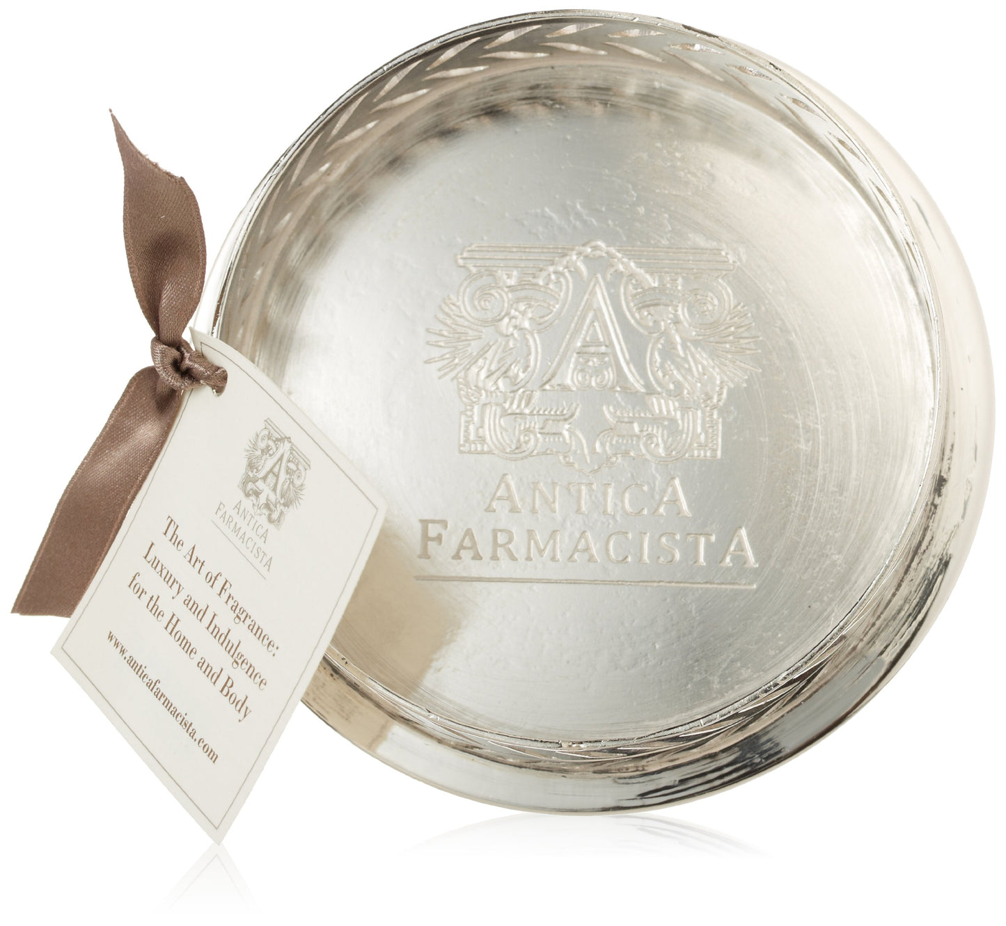 Antica Farmacista Nickel Decorative Tray for Diffusers - 16.9 Fl Oz (Pack of 1)