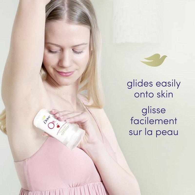 Dove 0% Aluminum Deodorant Stick Non-irritating Deodorant for Underarm Care Pomegranate and Lemon Verbena Kindest Aluminum free Deodorant 2.6 oz