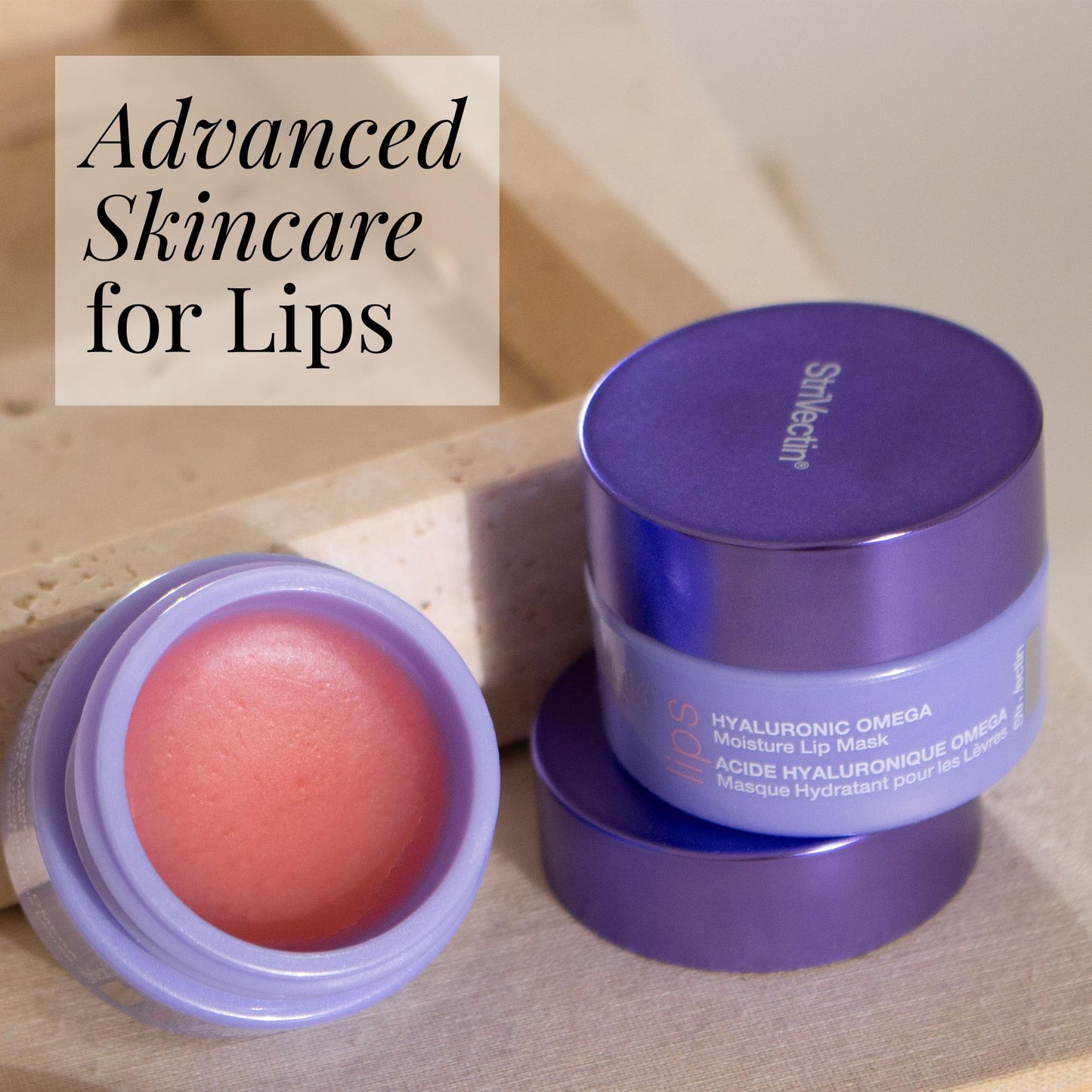 StriVectin Hyaluronic Omega Moisture Lip Mask Improves Lip Dryness, Dehydration and Texture