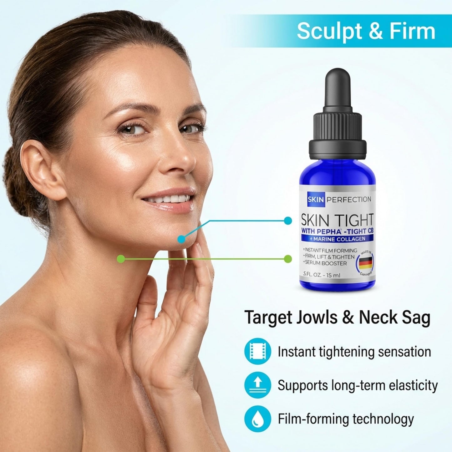 Skin Perfection Pepha Tight Marine Collagen Serum Booster for Anti-aging Skin Firming Algae Make Your Own Diy Anti-aging Skincare Cosmetics and Beauty Products