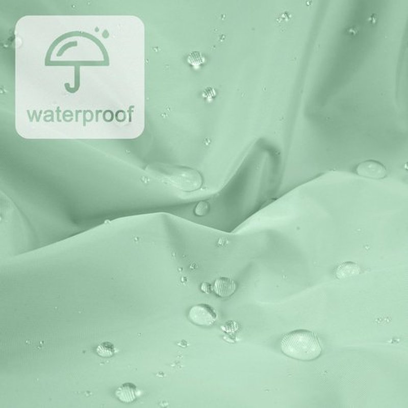 Reusable Shower Cap for Women, Large Waterproof Shower Bonnet Washable Elastic Band Bath Hair Hat for Long Hair, Braids(Green Bean)
