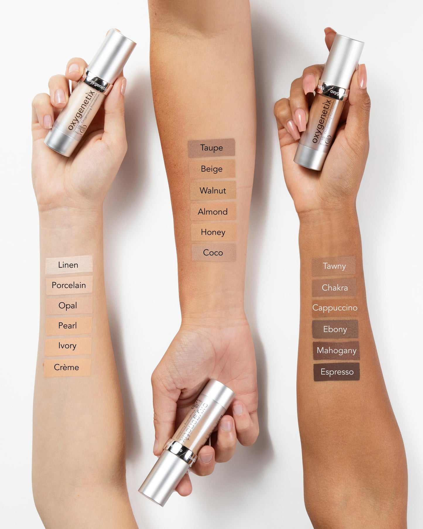 Oxygenetix Oxygenating Foundation – Chakra | Breathable Makeup for Face | Buildable Coverage with Weightless Feel | Longwear Foundation for Women | Safe for Sensitive or Laser-Treated Skin