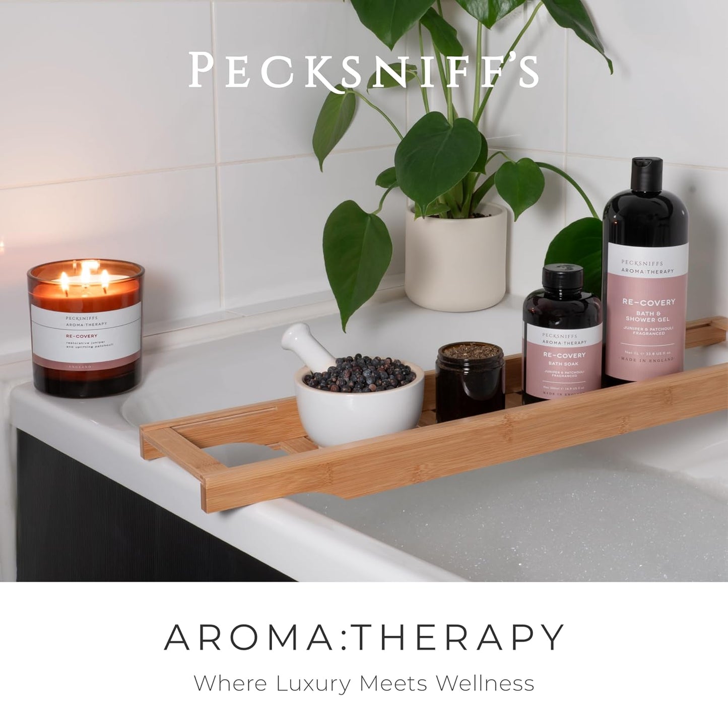 Sandalwood & Vanilla Shower Gel 750ml - Pecksniff's Classic Moisturizing Formula