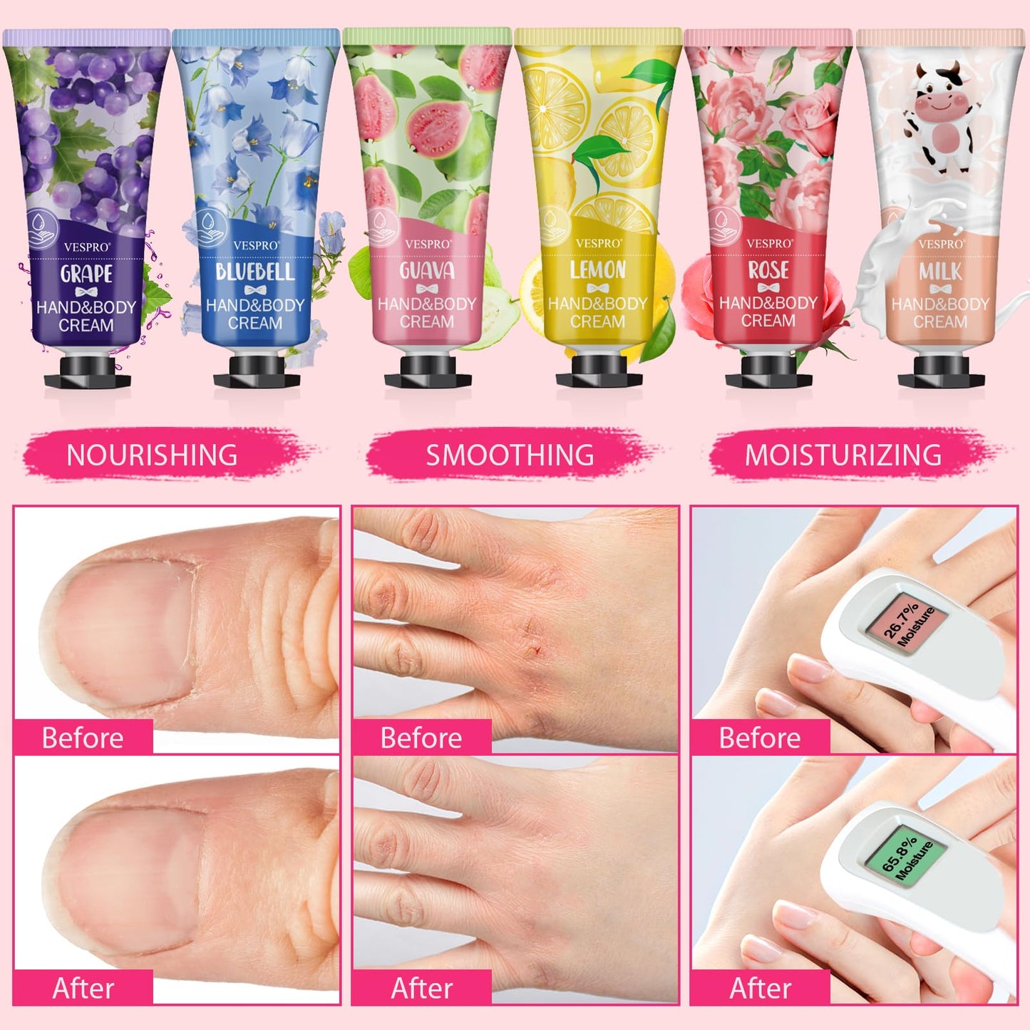 182 Pack Hand Cream Set, Thank You Gifts, Hand Lotion for Teacher Appreciation Gifts, Wedding Favors, Bridesmaid Gifts, Birthday Gifts and Small Gifts, Hand Lotion Travel Size for Dry Cracked Hands
