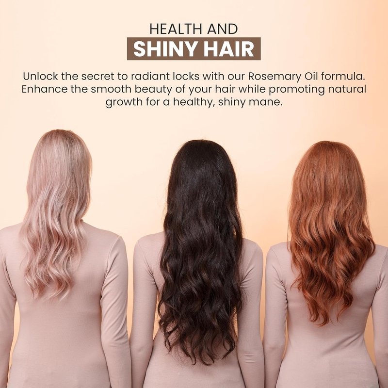 Rosemary Oil for Hair Growth - Natural Mint-Infused Essential Oil for Strong, Healthy Hair | 4 oz