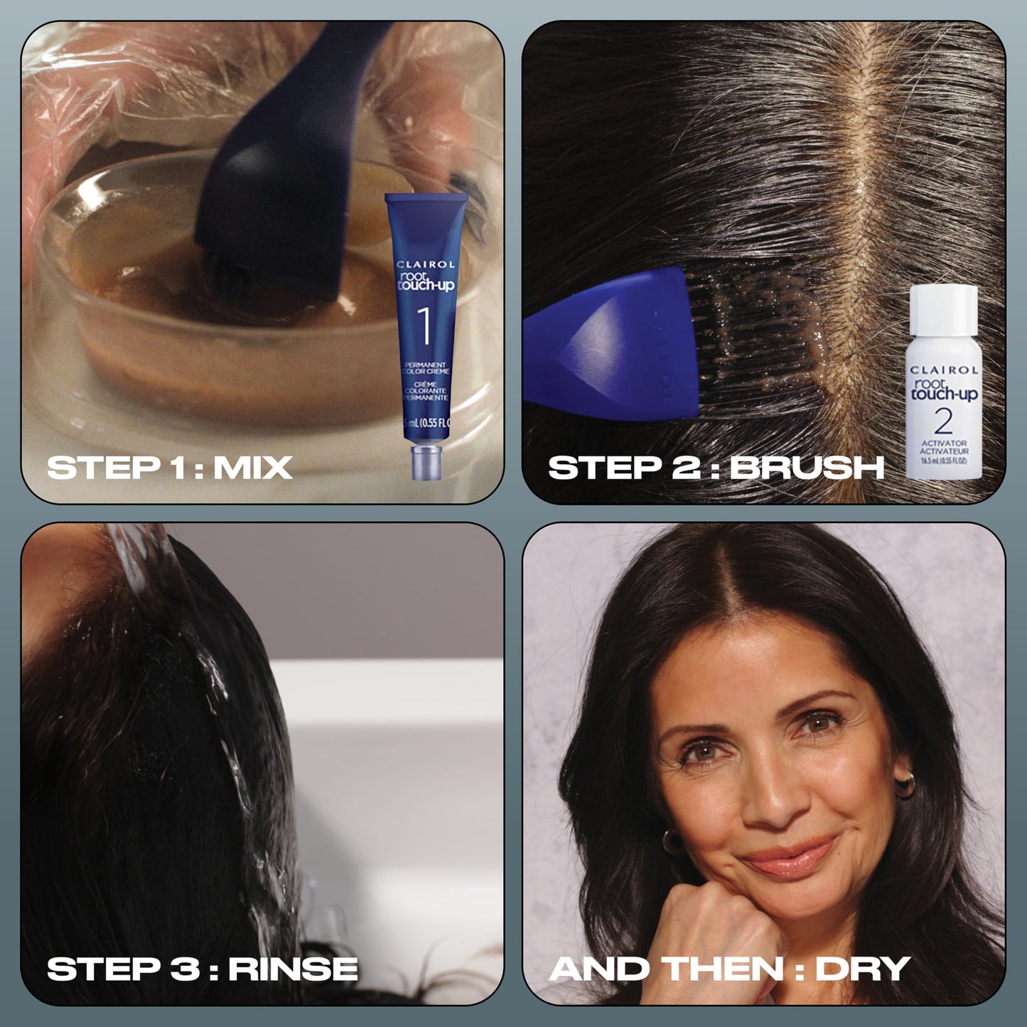 Clairol Root Touch-Up by Nice'n Easy Permanent Hair Dye, 5G Medium Golden Brown Hair Color, Pack of 2