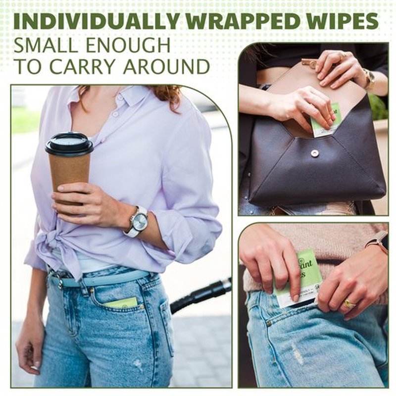 Timgle 100 Pcs Travel Deodorant Wipes Individually Wrapped Armpit Antiperspirant Deodorant Sweat Body Wipes for Women Men Teens Sports Travel Cleanse Skin and Underarm Excessive Sweating (Cucumber)