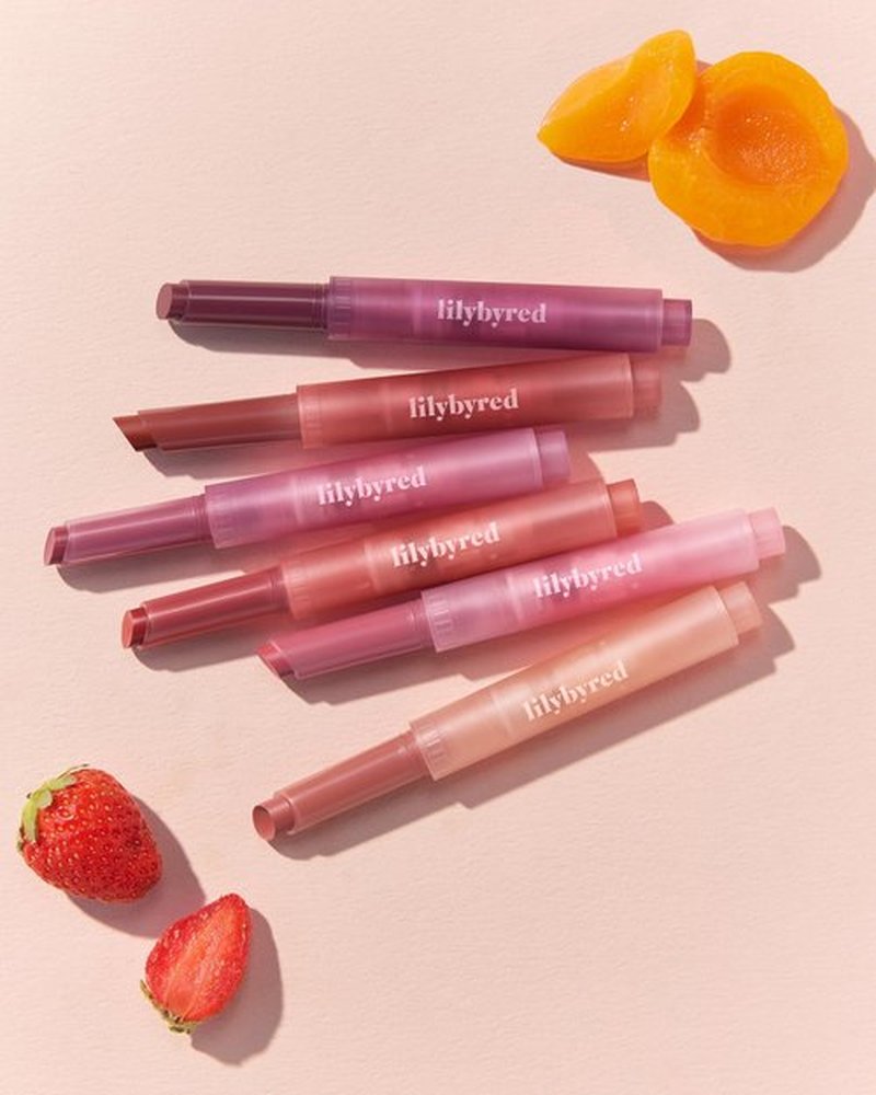 lilybyred Milky Blur Fondue Bar 1.9g - Multi-Use Blurring Balm Stick for Lips & Cheeks (04#Plums In Cream Cheese, 1PC)