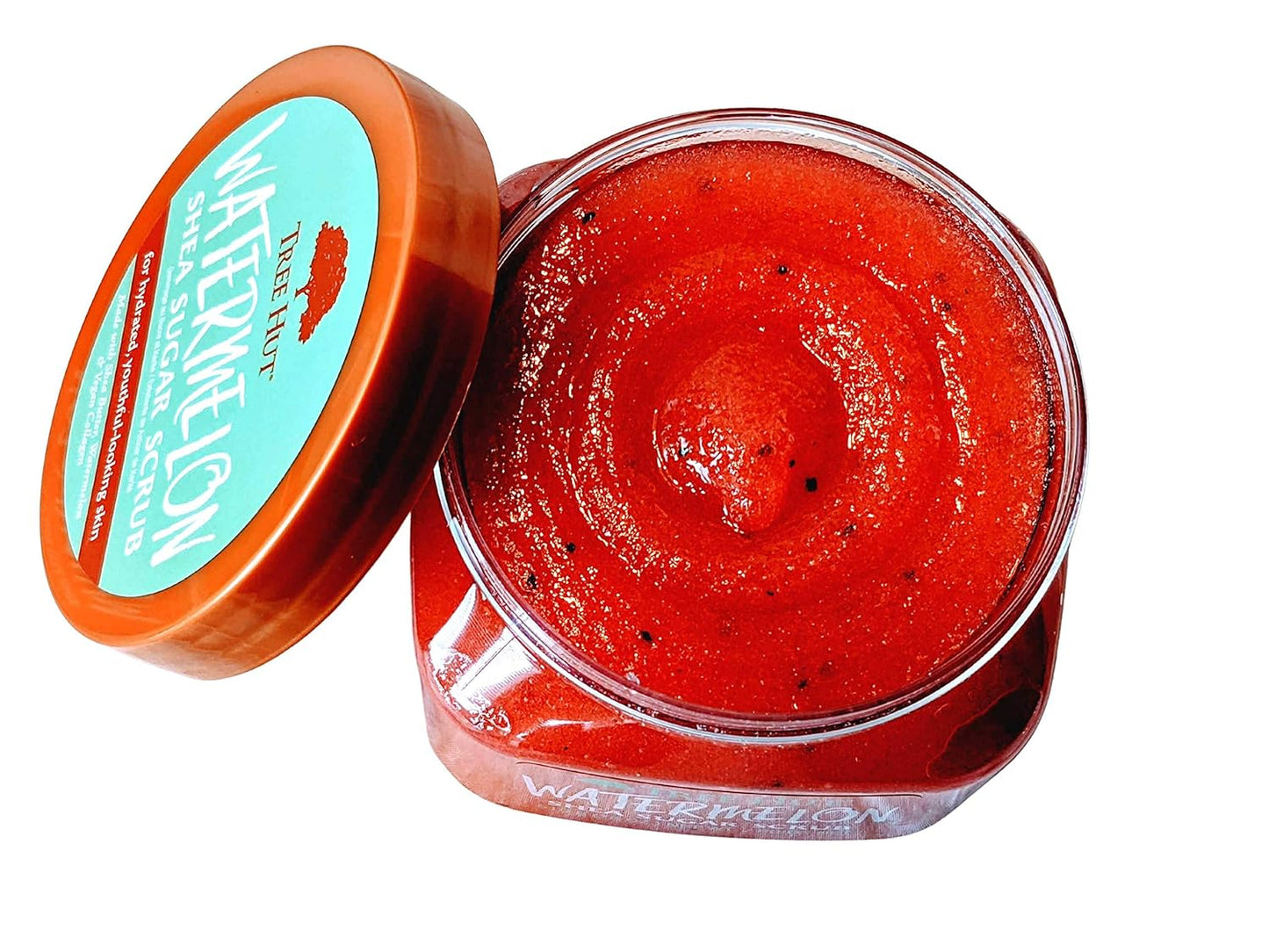 Tree Hut Radiant Skin Watermelon Shea Sugar Scrub Bundled With Watermelon Whipped Shea Body Butter