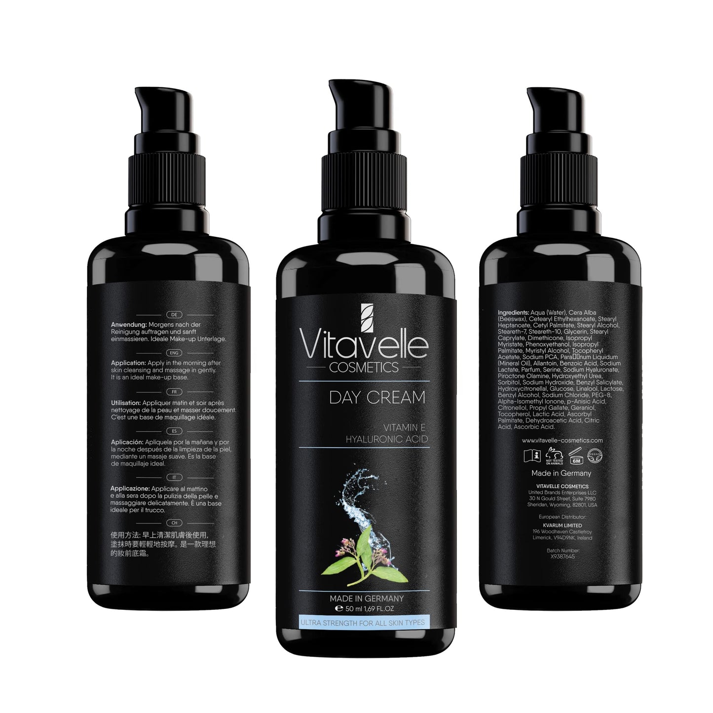 VITAVELLE Lactic Acid Face Cream Gentle Smoothing Moisturizer for Balanced-Looking Skin (1.69 Fl Oz)