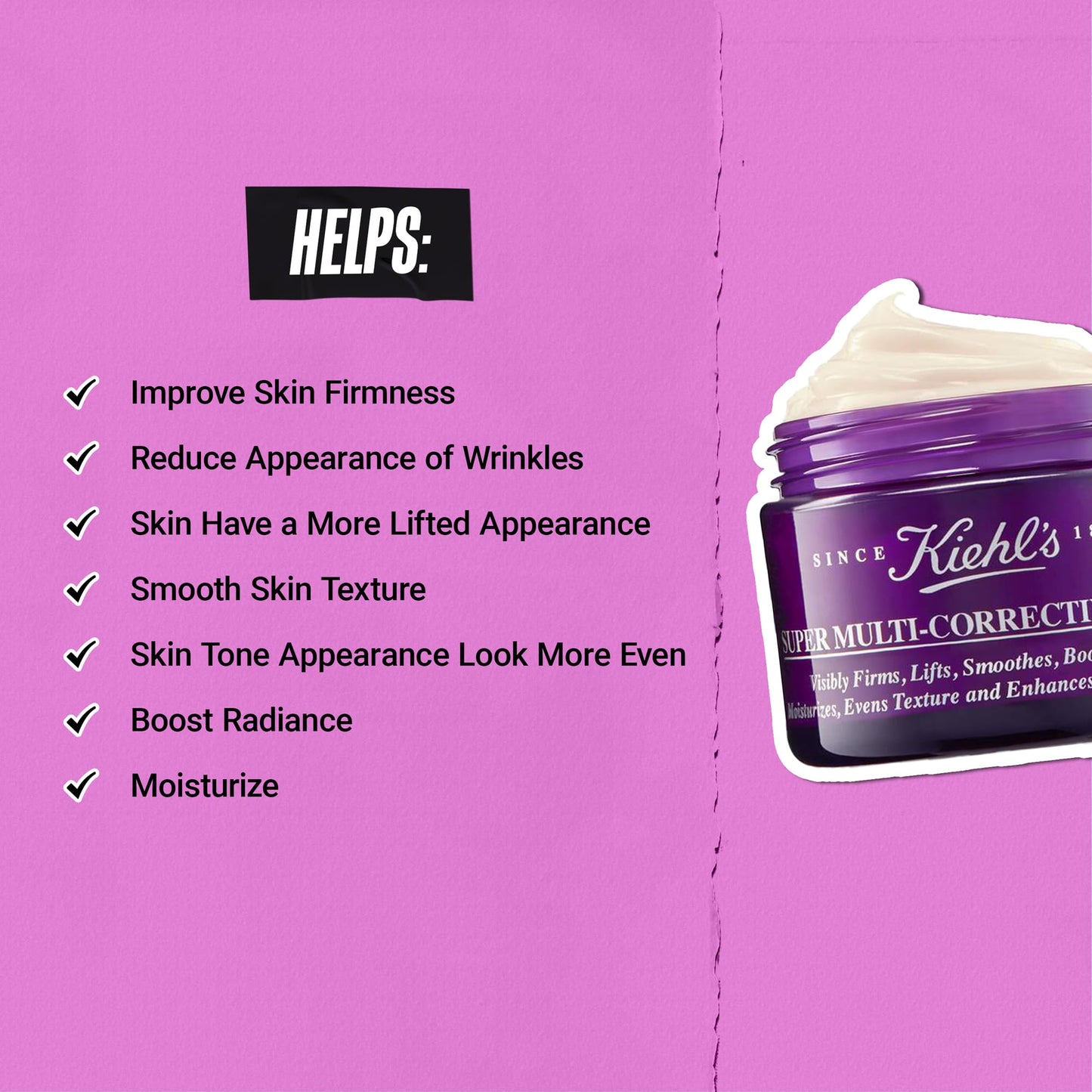 Kiehl's - Super Multi-Corrective Cream for Face and Neck - 2.5 fl oz
