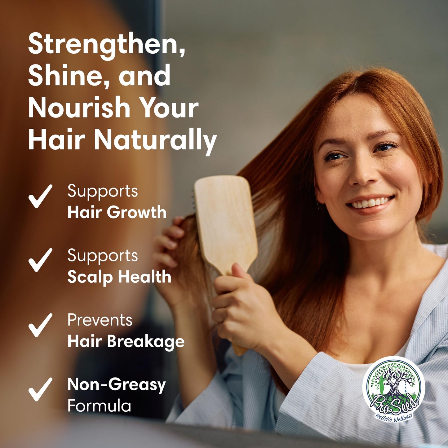 ProSeed Handmade Raw Wheat Germ Oil – Virgin, Unfiltered & Cold-Pressed Non-GMO Carrier Oil – High in Vitamin E & Omega Fatty Acids for Hair, Face, Skin & Body – 480ml (16oz) Glass Bottle