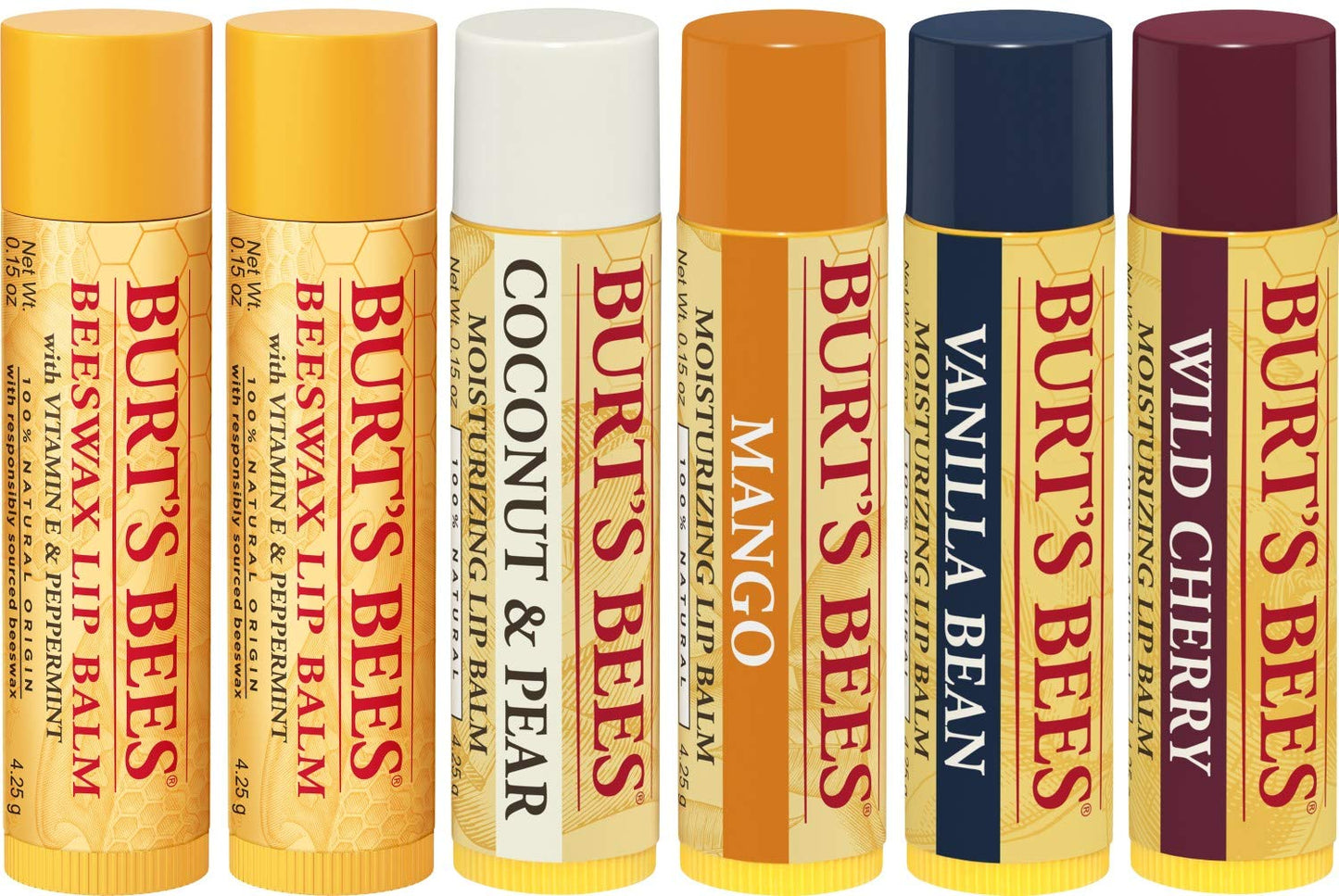 Burt'S Bees Tinted Lip Balm, Pink Blossom, 0.05-Pound (Pack of 2)