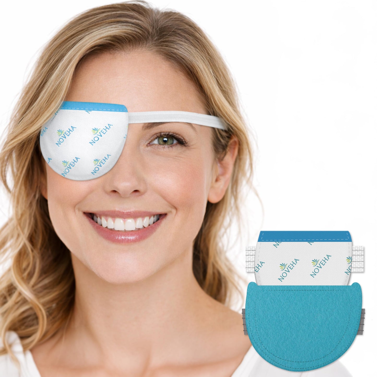 Compress Eye Mask | Moist Hot Technology for Sensitive Dry Eyes- Microwave Activated - Relieves Stye or Pink Eye- Heat Water Treatment for Irritated Eyes and Eyelid Bumps - Improve Sleep