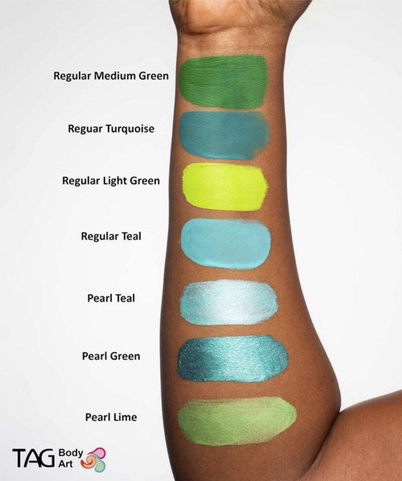 TAG Face and Body Paint - Regular Green 90gm