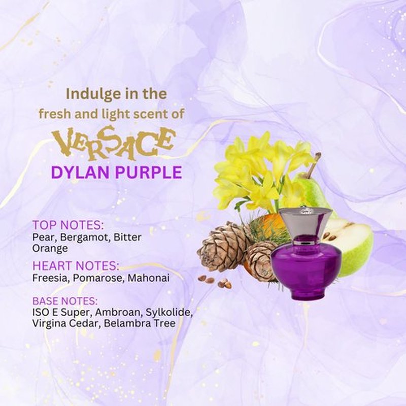 Versace Dylan Purple Perfume for Women Mini Gift Set EDP Trio