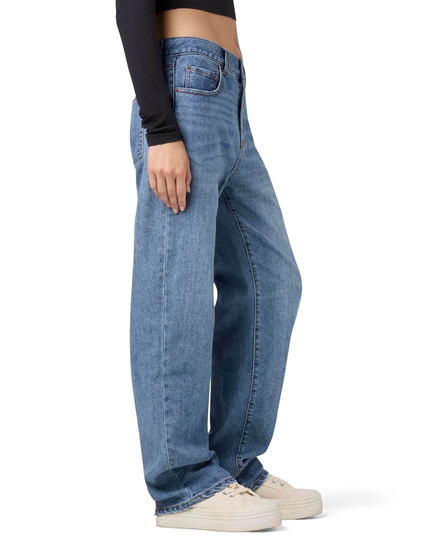 florence by mills Womens Boyfriend Jean Med Wash 4