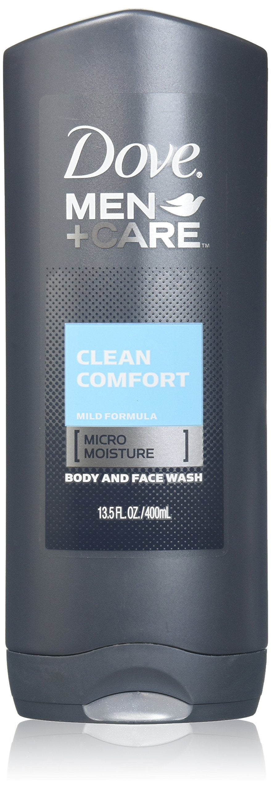Dove Men + Care Body Face Wash Clean Comfort, 13.5 Fl Oz (Pack of 1)