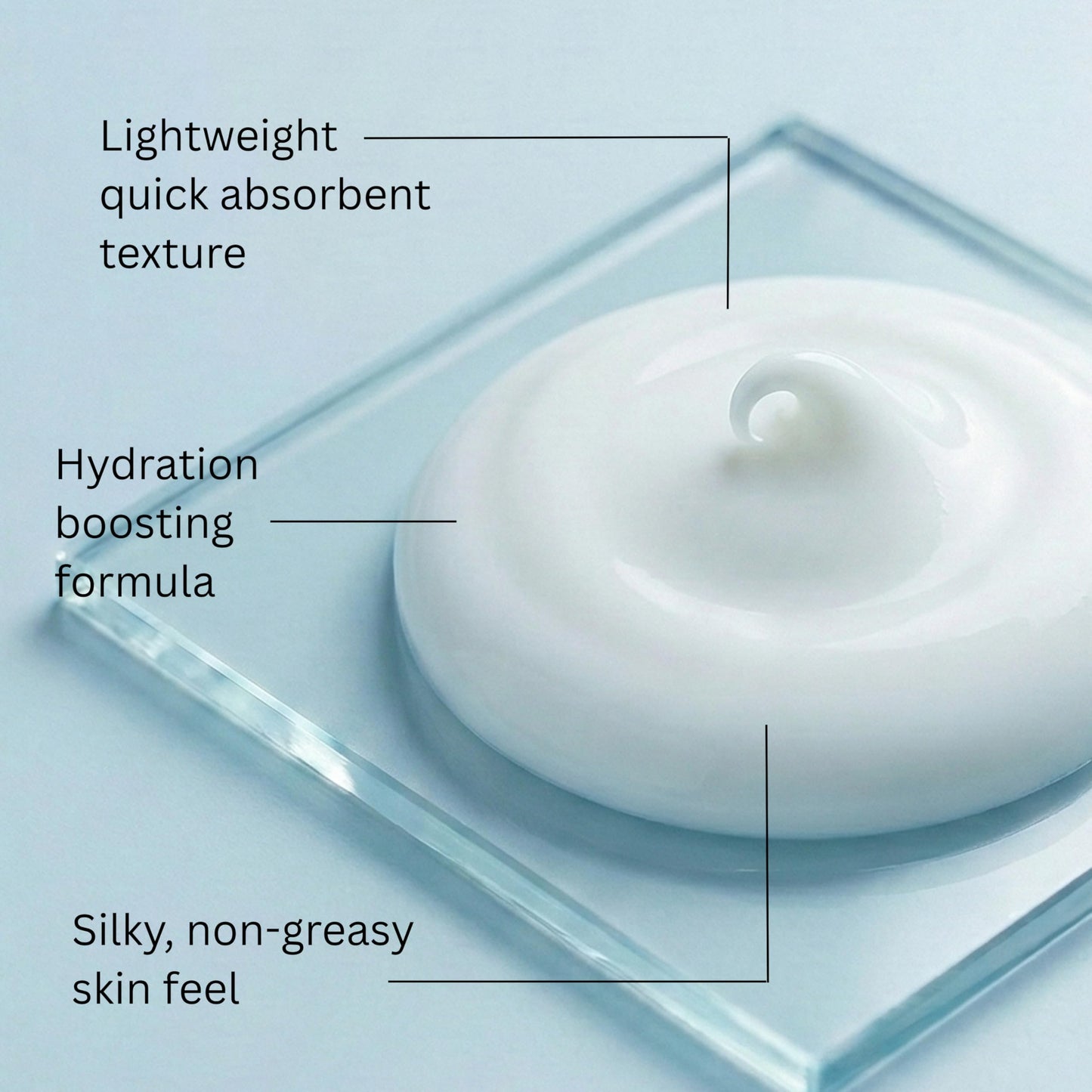Global Beauty Care Smooth & Lift Collagen Skin Cream wiith Peptides, Hyaluronic Acid & Squalane 1.7 fl oz 50ml