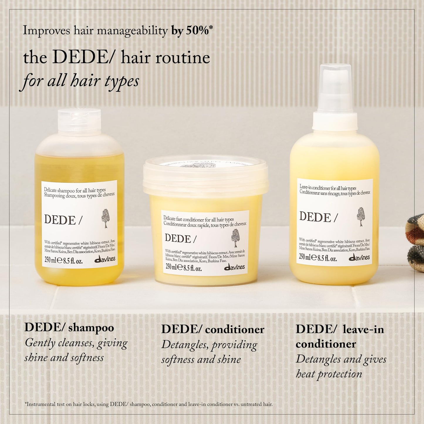 DEDE/Shampoo, 8.5 fl oz.