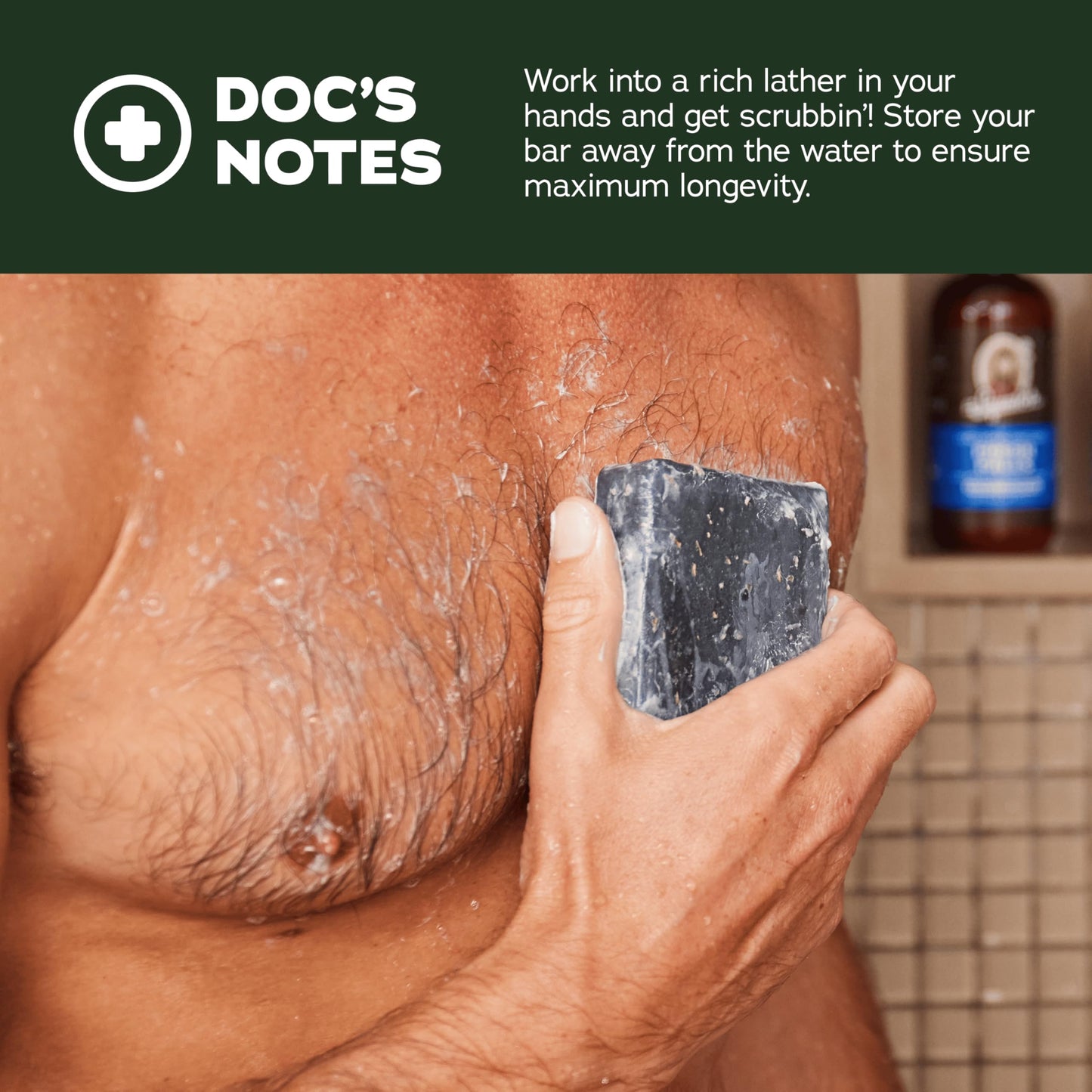 Dr. Squatch Natural Men’s Bar Soap - Cold Process Body Soap Bar with Natural Oils - Gifts for Men - Pine Tar, Cedar Citrus & Cool Fresh Aloe (5 oz, 3-Pack)
