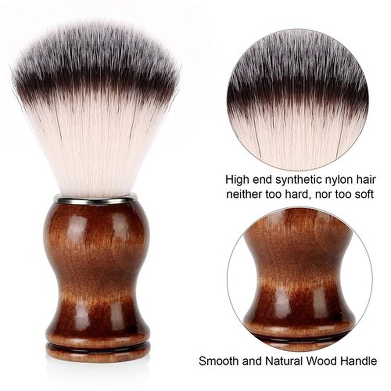 SANWA Grooming Shaving Kit for Men, Strong Straight Razor Stand,Shaving Brush,Stainless Steel Shaving Soap Bowl,For Guaranteed Best Shave of Your Life, Nice Gift for Dad, boyfriend, Husband